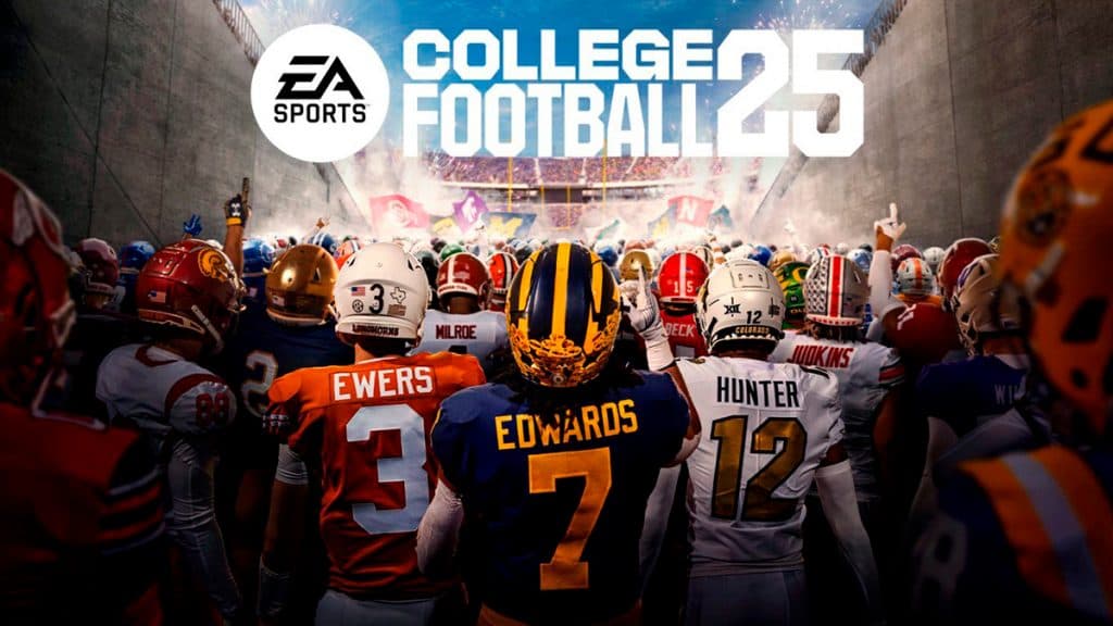 EA College Football 25 Deluxe Edition cover